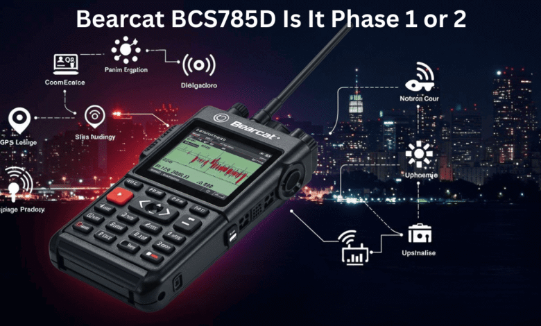 bearcat bcs785d is it phase 1 or 2
