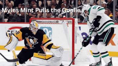 myles mint pulls the goalie