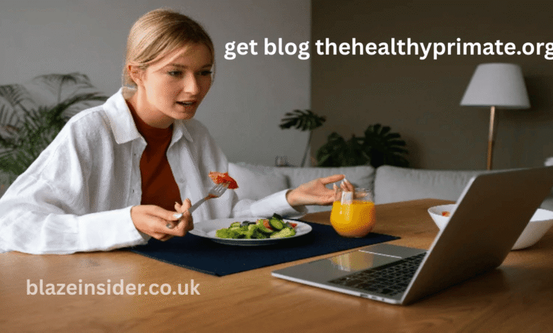 get blog thehealthyprimate.org