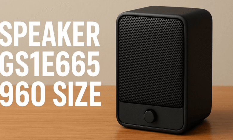 speaker gs1e665 960 size