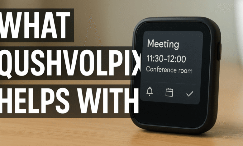 what qushvolpix help with